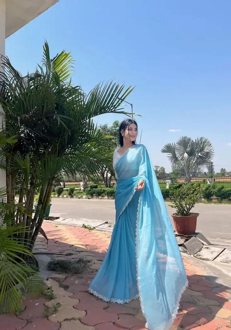 Product image of Blue Saree