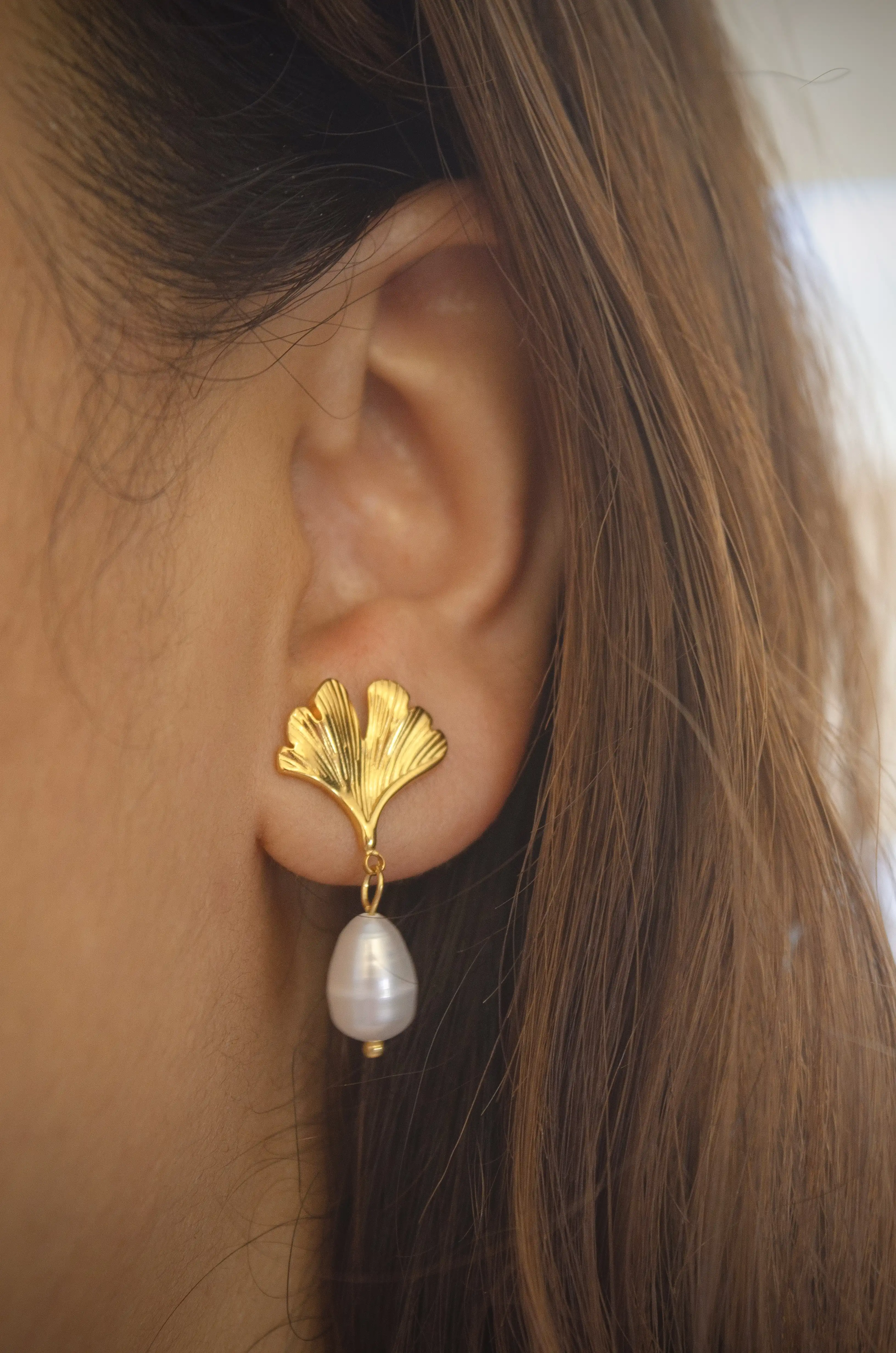 Product image of Gingko Glow Earrings