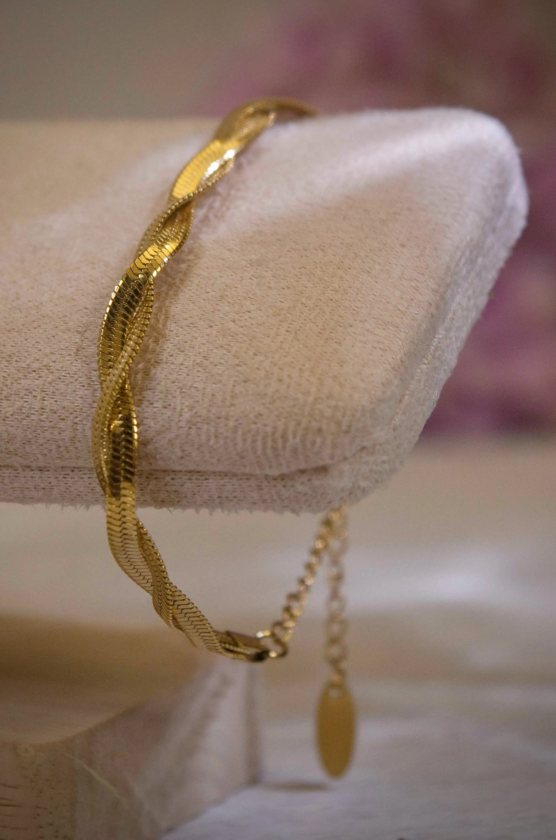 Product image of Twisted Herringbone Bracelet