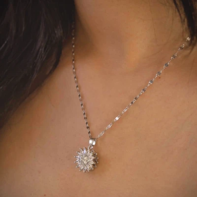 Image of Sunflower Pendant