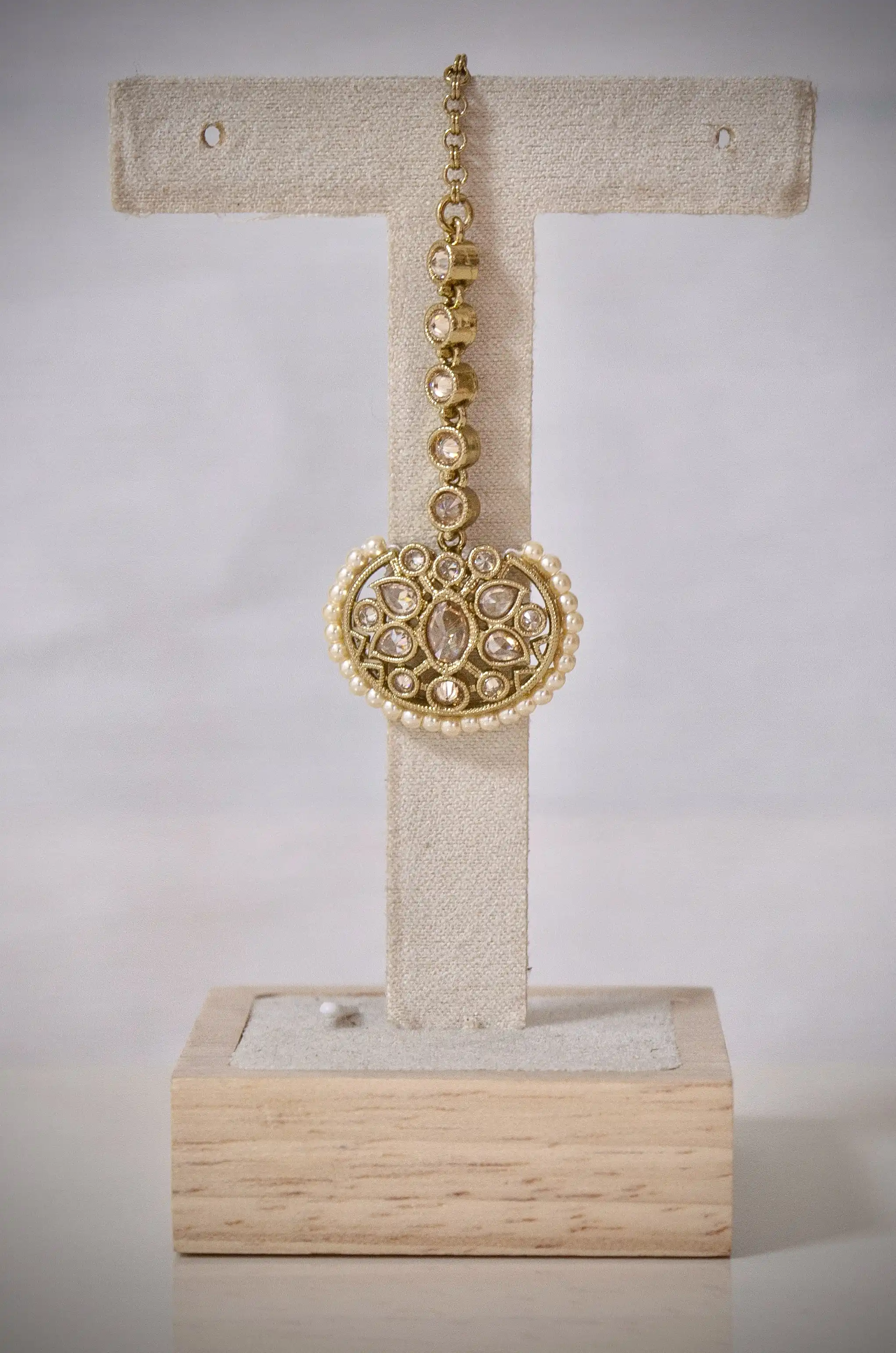 Product image of Pearl Choker Necklace Set