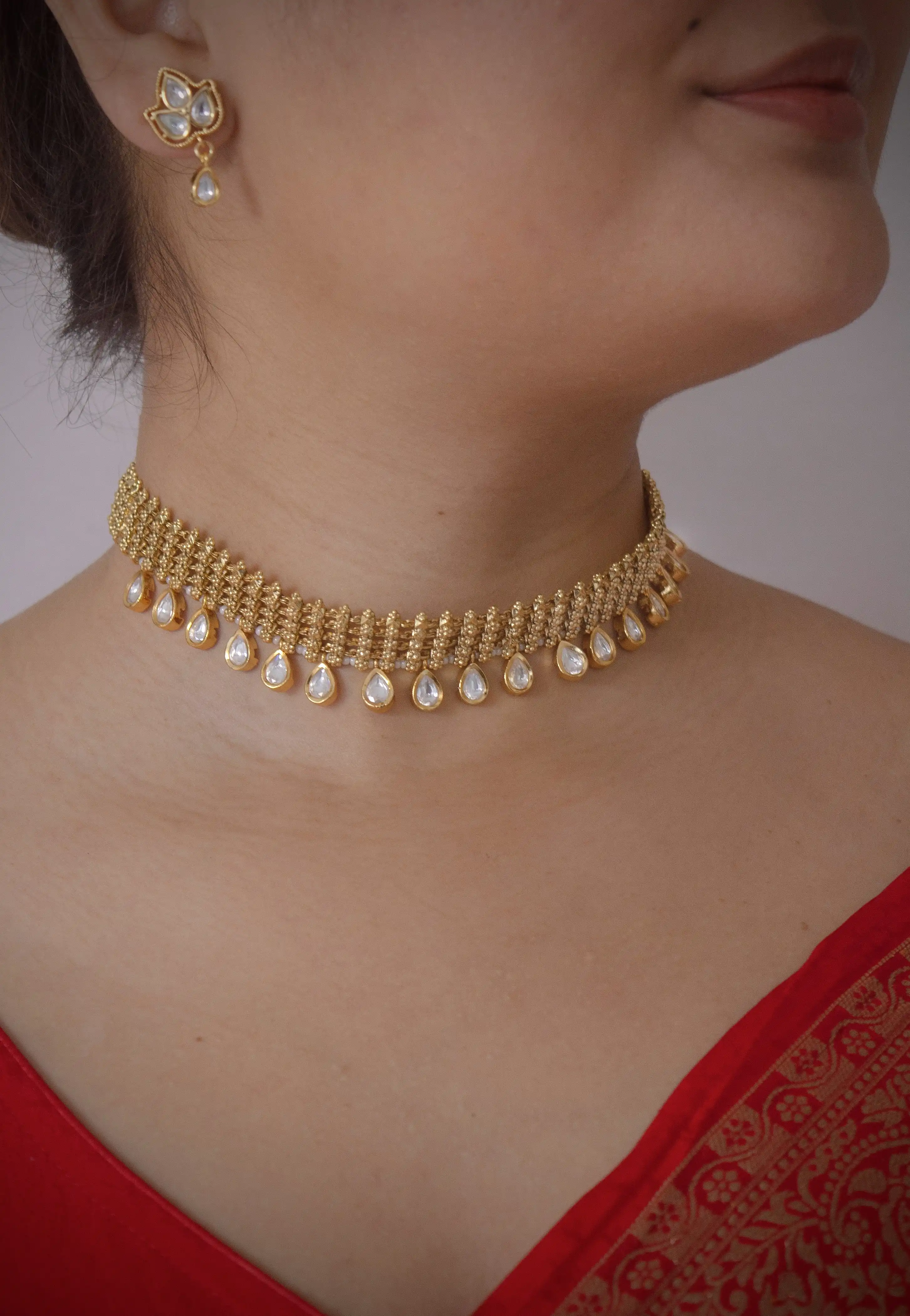 Product image of Antique Choker Necklace Set